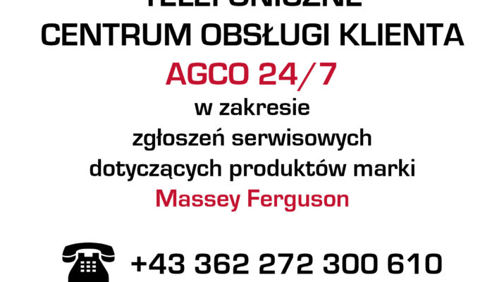 Centrum obsługi klienta AGCO